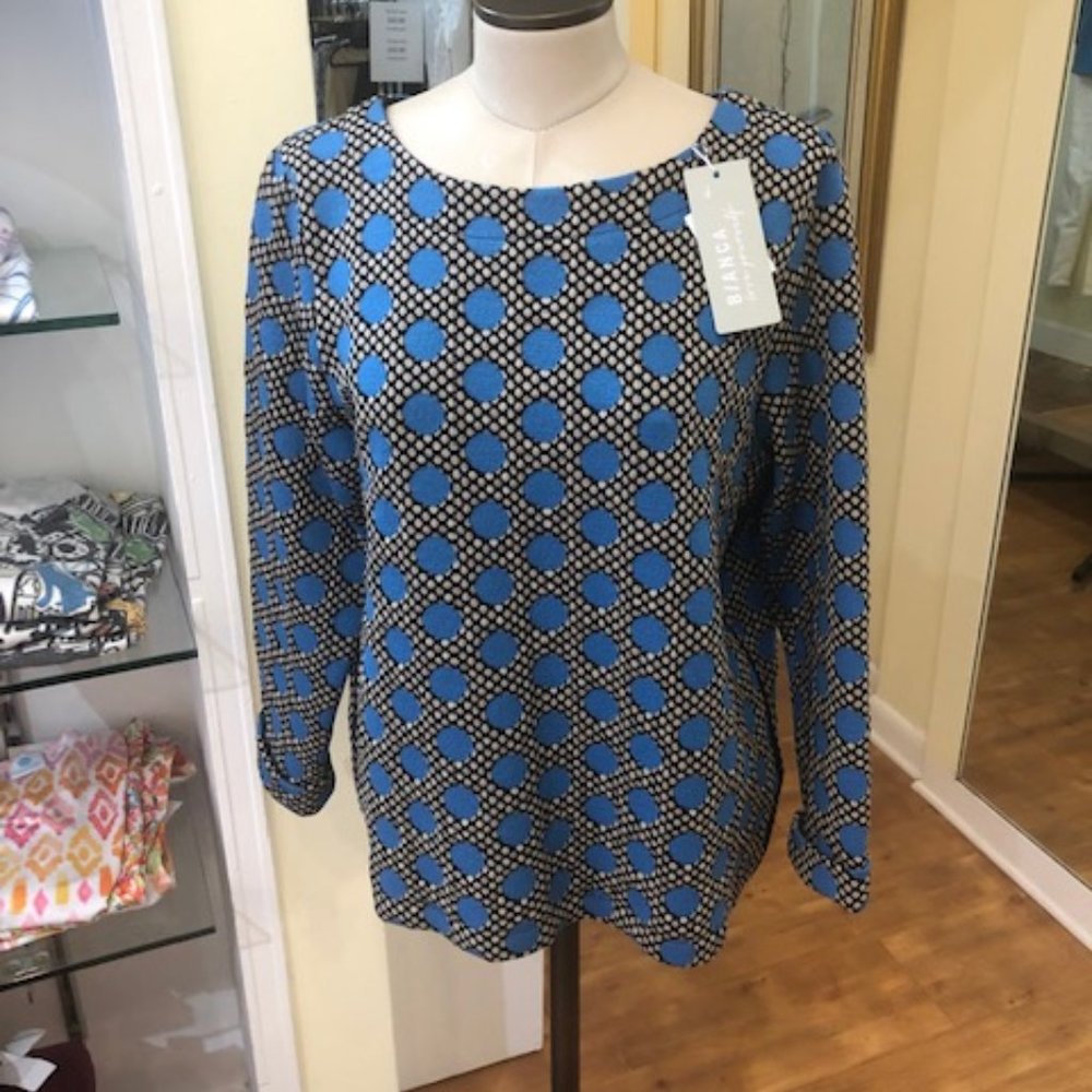 Bianca Graphic Dot Pullover